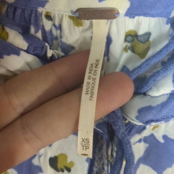 Free People Love Letter Tunic Rain Flower Pattern XS - Picture 5 of 7